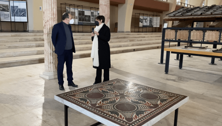 Il Museo della Navi di Nemi e il mosaico ritrovato delle navi di Caligola